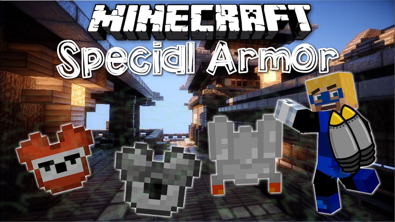 Minecraft Special Armor Mod SPECIAL ARMOR MOD | Review+Installation | Deutsch HD - YouTube