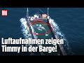 WAL TIMMY: „Fortuna B“ zieht Buckelwal Richtung Nordsee – Spektakuläre Luftaufnahmen!