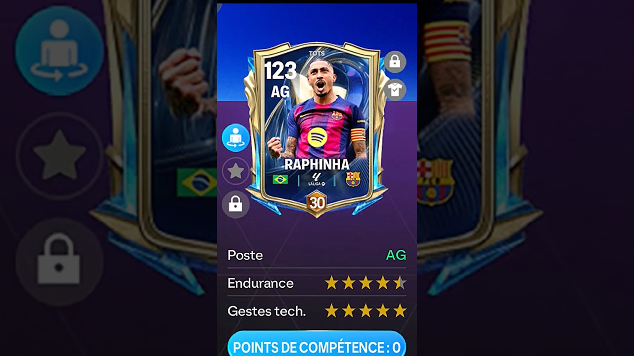 Avis ✅ : Raphinha 🇧🇷 #fcmobile #fifa #foot #fcmobile24 #fcmobile25