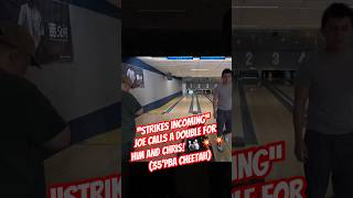 Nothing better than calling strikes! Joe calls the double for him and Chris on PBA Cheetah 35&#39;