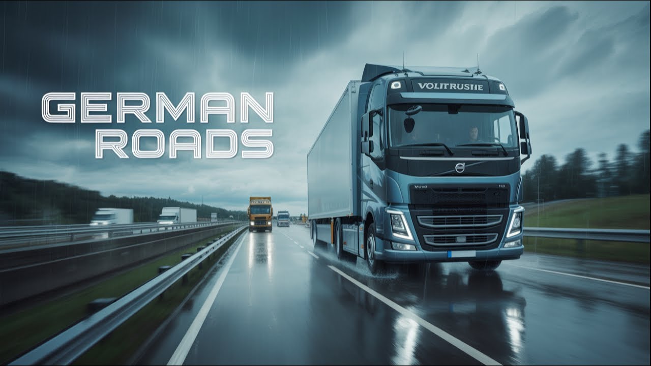 ETZ2 | Euro Truck Simulator 2 | Logitech g29, Shifter and head tracker Gameplay (Portrait)