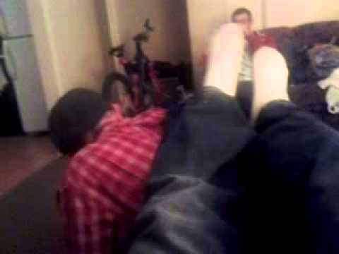 Human footstool Human footstool
