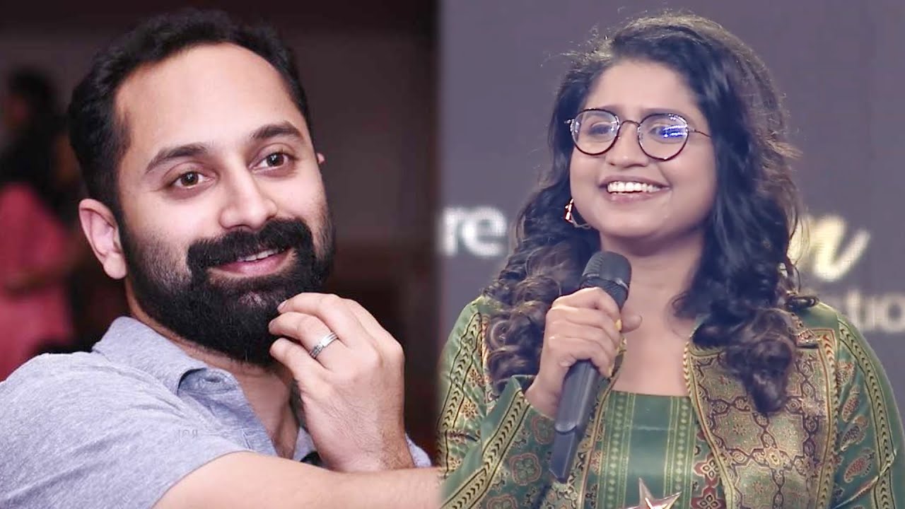 Joji Fame Unnimaya Prasad Shared Her Love Towards Fahadh Faasil At South Awards Show