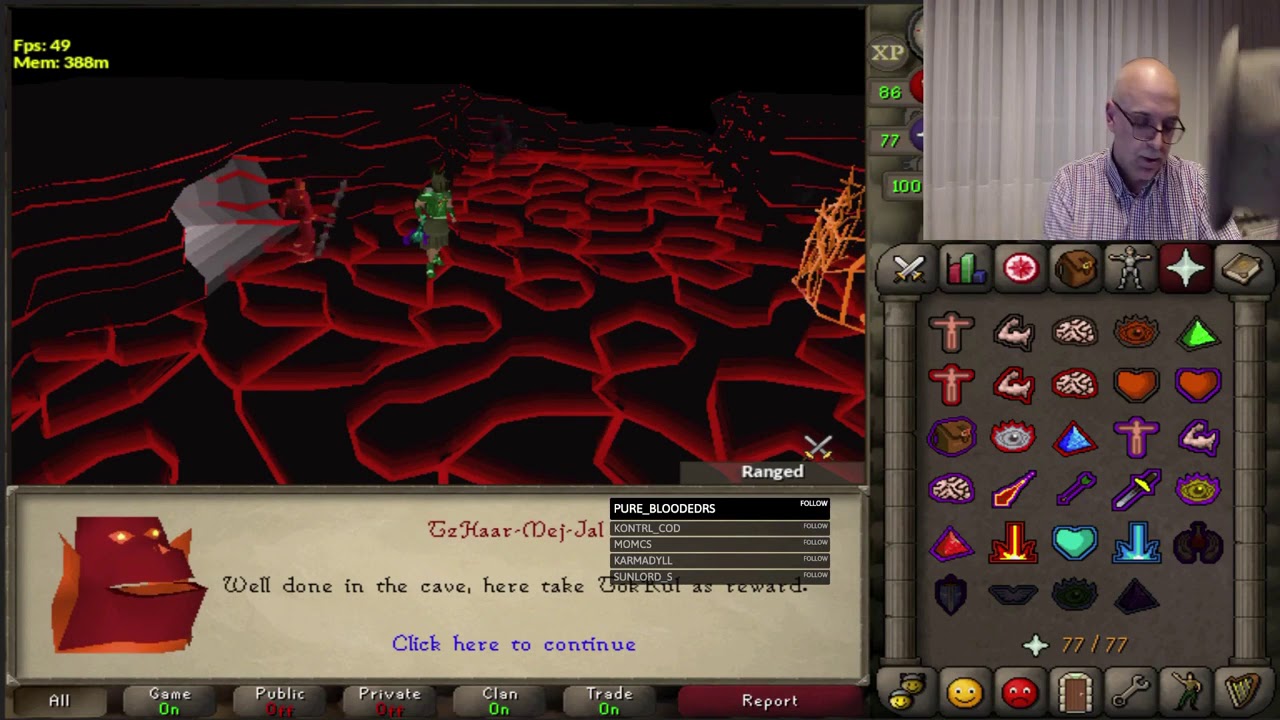 Oldschool Runescape: MafiosiDad attempts Jad