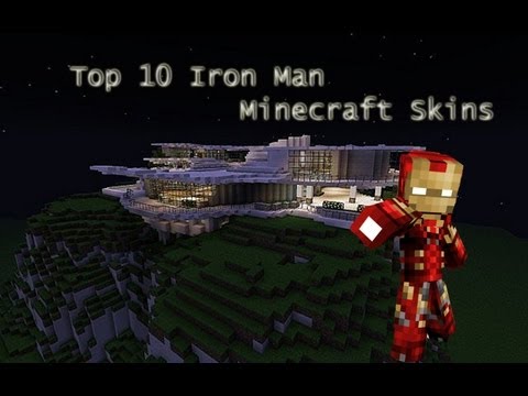 Top 10 Iron Man Minecraft Skins - YouTube