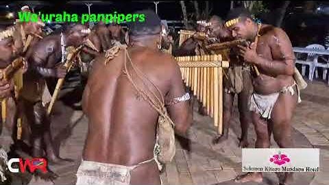 ANCIENT BAMBOO MUSIC OF PANPIPE FROM SOLOMON ISLANDS