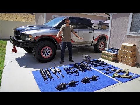 Complete Dodge Ram 1500 ICON Suspension Upgrade with RCV Performance Axles and Mevotech X Factor