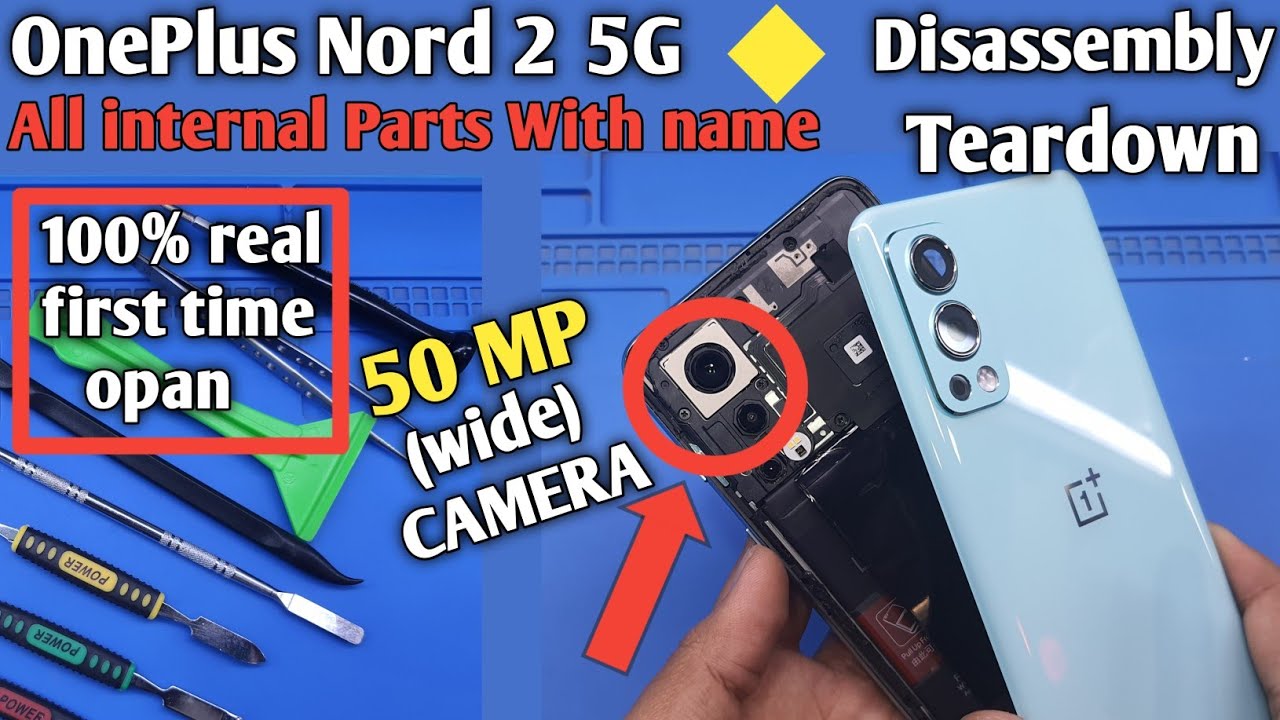 OnePlus Nord 2 5G disassembly/OnePlus Nord 2 5G teardown/how to back