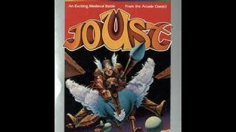 JOUST !!! ATARI 800 XL - 80´S NOSTALGIA