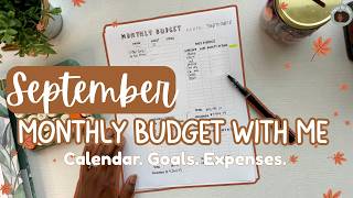 September 2026 Budget Reset | Married in Our 30s + Weekly Paychecks on Opposite Weeks 🤎