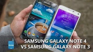 Samsung Galaxy Note 4 vs Samsung Galaxy Note 3