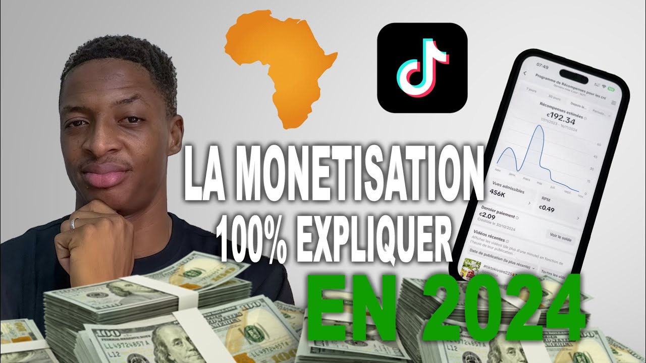 "Comment monétiser son compte tiktok depuis l'Afrique"
