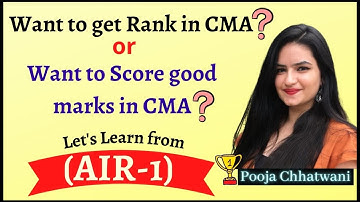 How to score Good Marks In CMA | Let
