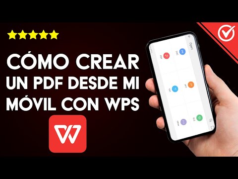Cómo Crear un PDF Desde el Móvil con WPS Office - Hacer un PDF en Android