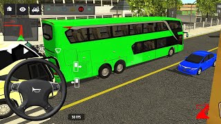 Part- 322 NEW Coach bus simulator ||🌟 Indonesia bus #bs #game #simulator #lkgamer screenshot 5