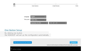 Vivotek ND8322P - Functia plug and play pentru NVR-uri