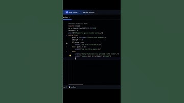 Number Guessing Game code in python code #coding #python #pythonprograms