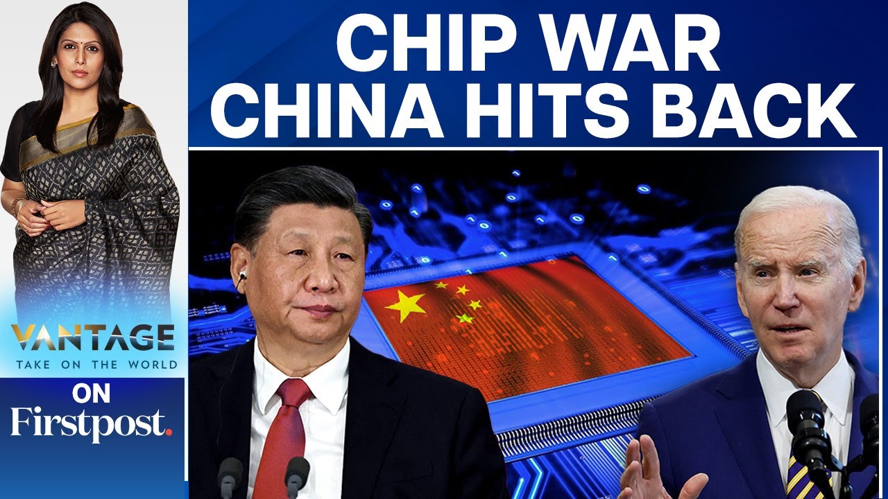 Read more about the article Will Beijing’s Export Curbs Escalate the US-China Chip War? | Vantage with Palki Sharma – Firstpost