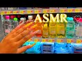 Asmr in walmart  fast tapping scratching makeup  organization etc so tingly