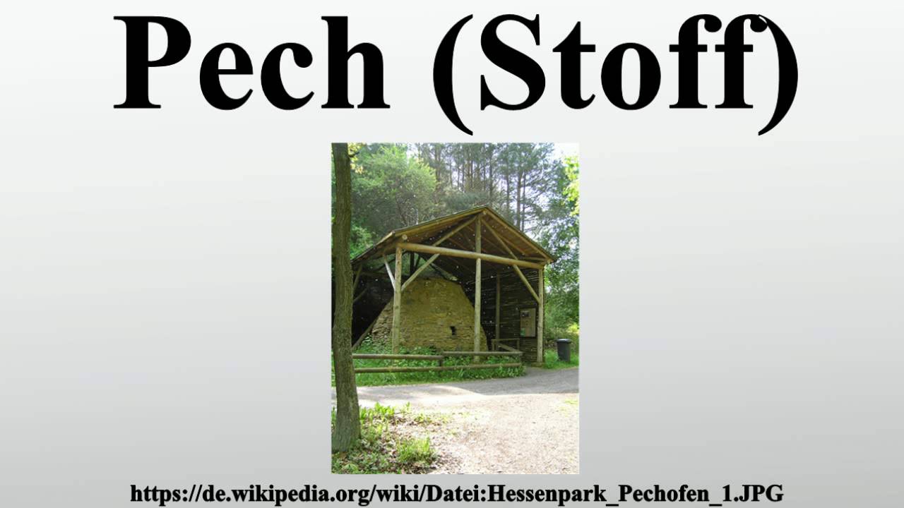 Pech (Stoff) - YouTube