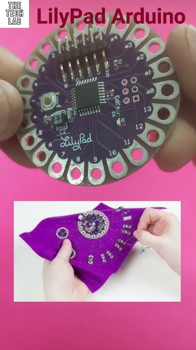Lilypad Arduino : e-textiles and wearables projects - YouTube