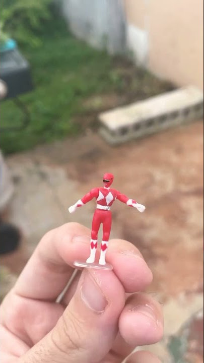 World’s SMALLEST Power Rangers! #shorts