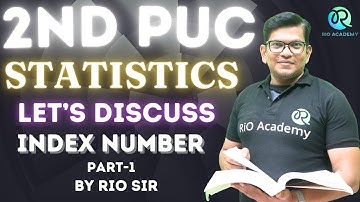 2nd PUC statistics   Index Number  PUC Exam 2024 25 #puc #2ndpucstatistics #2ndpucexam