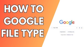 How to Google by File Type - Full Guide 2024