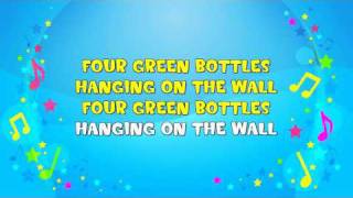 Ten Green Bottles | Sing A Long | Learning Song | Counting Song | Nursery  Rhyme | KiddieOK - YouTube