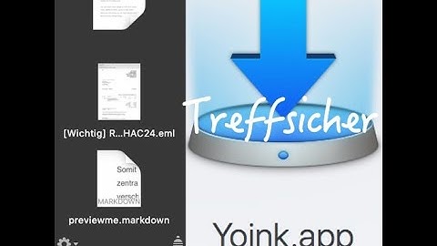 🍎 Mac App Tipp: Yoink - Sicheres Drag&Drop