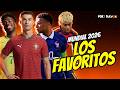 MUNDIAL 2026: LOS FAVORITOS