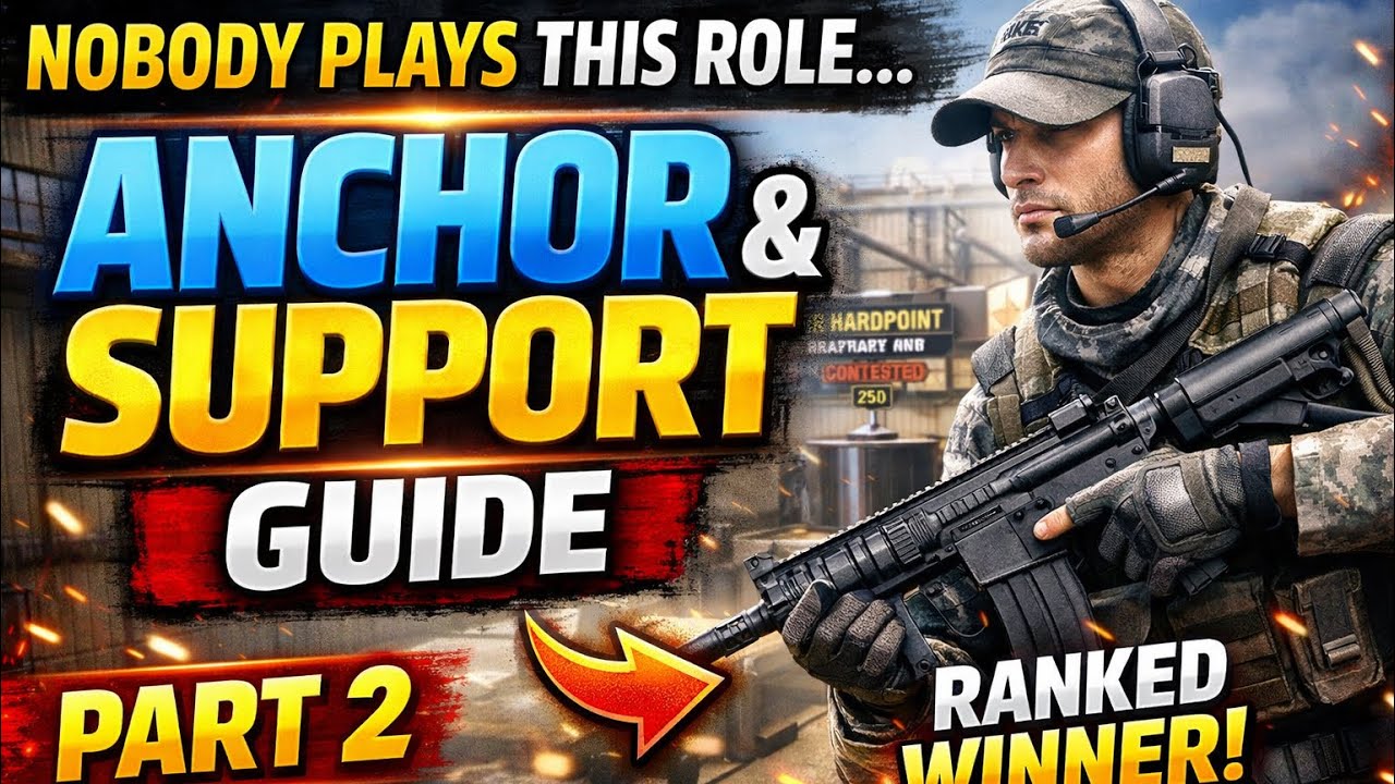 The ANCHOR ROLE Wins CODM Ranked Matches 🎖️… But Nobody Plays It l Mastering the ANCHOR ROLE PART 2 