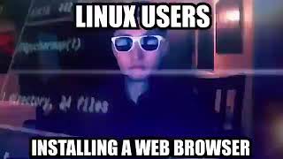 Linux Users Installing A Web Browser