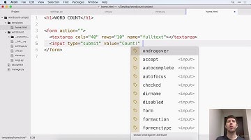 Django 2.2 & Python | Site 1 | Word Counter | 7 Forms