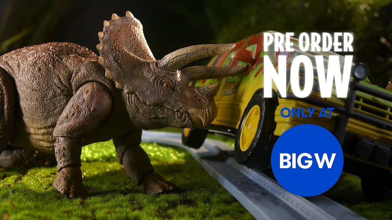 BIG W | Jurassic World Revealed with Jurassic Outpost | Episode 11  Triceratops - YouTube