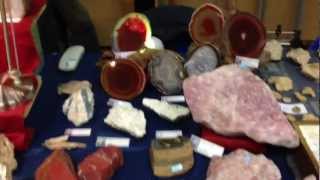 Mijn Stand Op De Mineralenbeurs In Harelbeke Zaal Het Spoor.