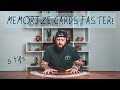 How To MEMORIZE CARDS Faster! (5 tips)