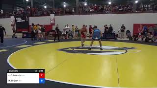 70 Kg Round Of 128 - Drew Munch, Lehigh Valley Wrestling Club Vs Hayden Brown, Big Dawg Wrestling