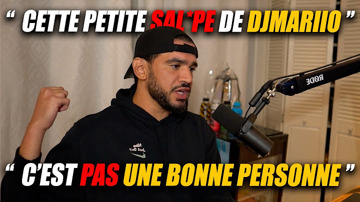 Amine parle des gestes racistes pendant le match retour (et de la non implication de DJMARIIO)