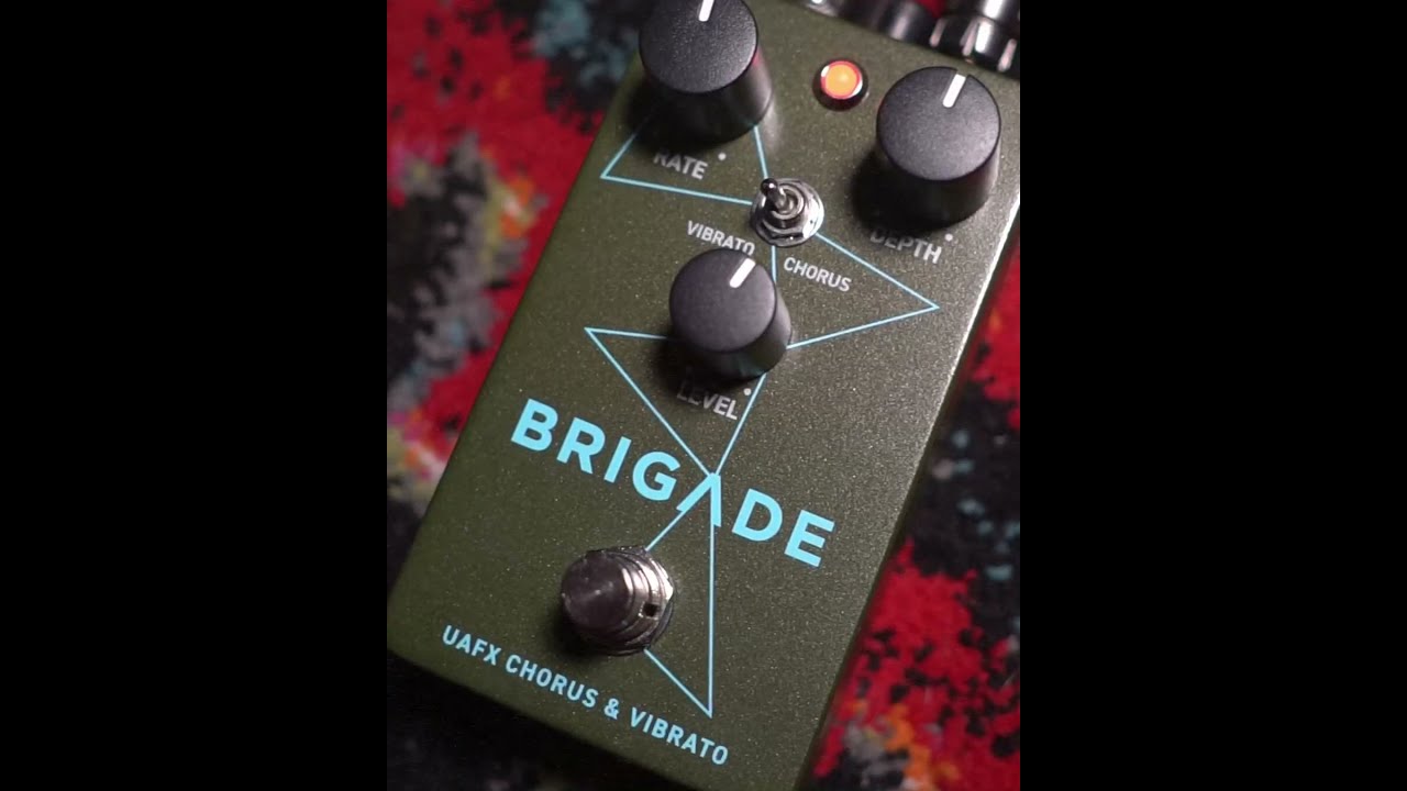 Universal Audio UAFX Brigade Chorus & Vibrato Effects Pedal