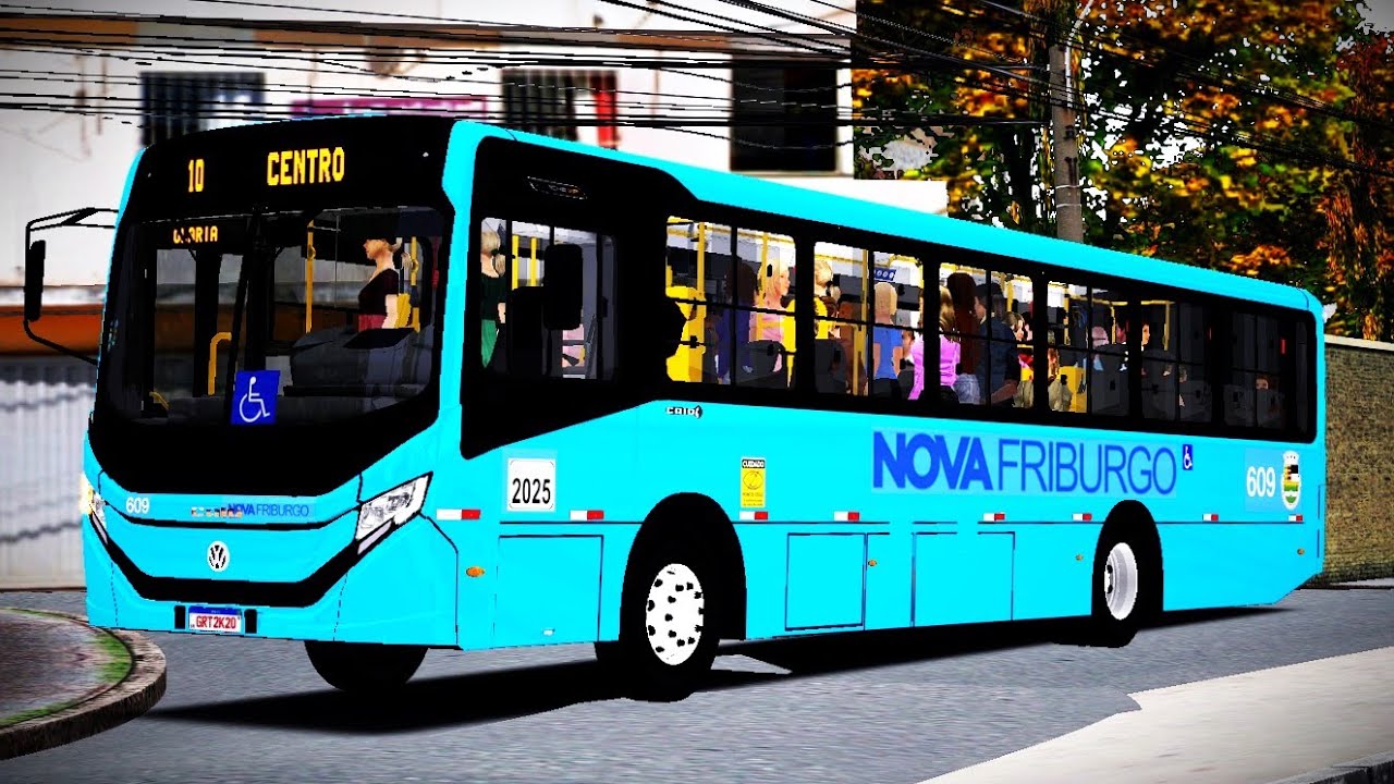 [OMSI 2] Lançamento Caio Apache Vip V VW 17.230/S Euro 6 | Mapa Nova Friburgo L10 Volta