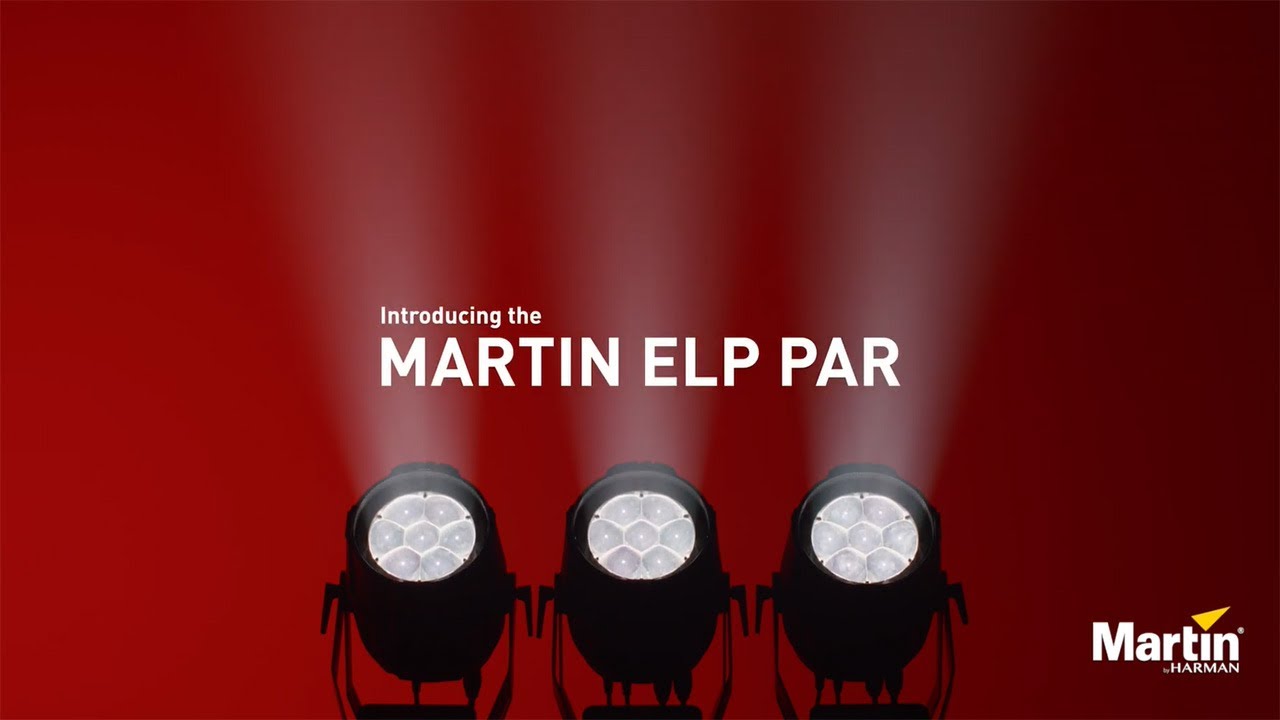Martin ELP PAR - Static RGBW LED PAR Fixture with Zoom
