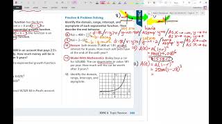 Algebra 2 Topic 6 Review