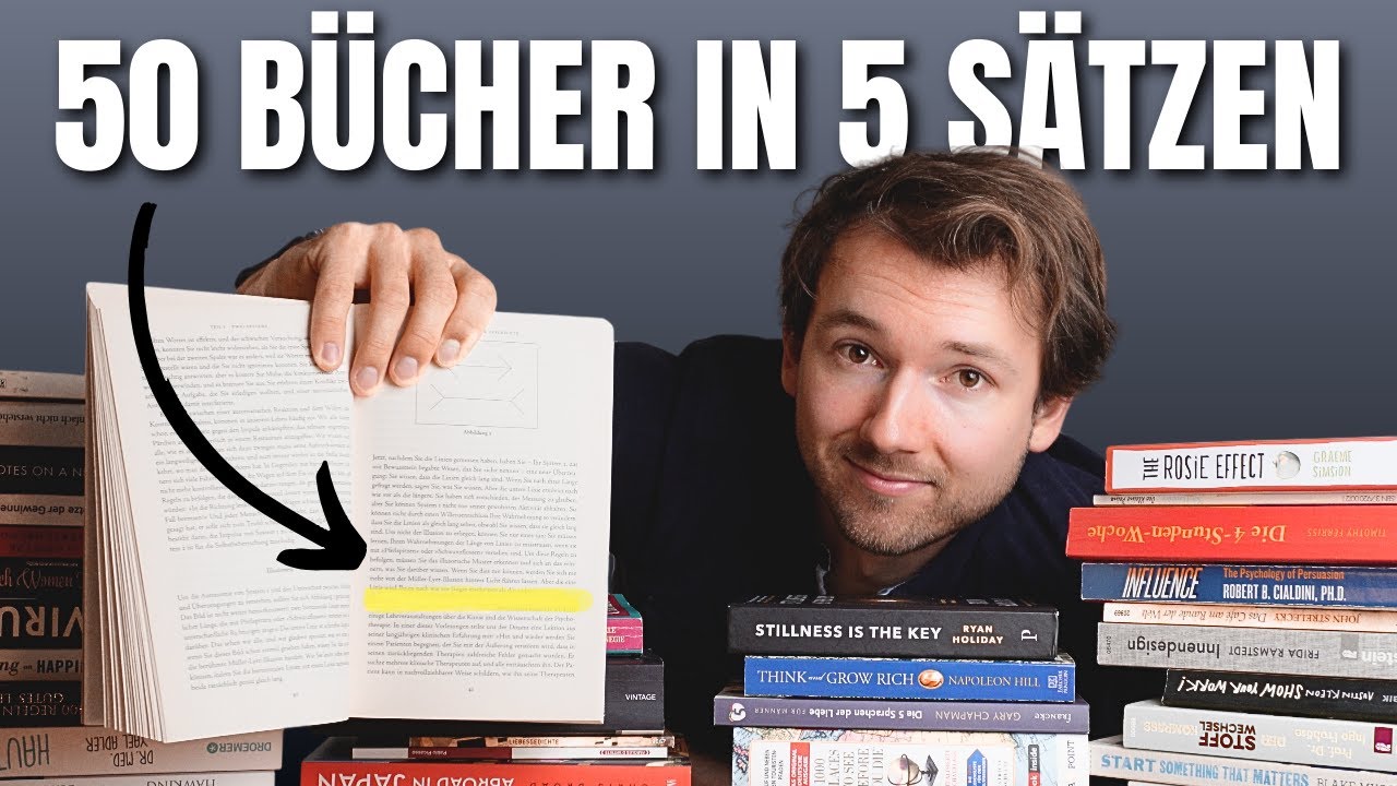 Die 5 ENTSCHEIDENDEN Sätze aus 50 lebensverändernden Büchern