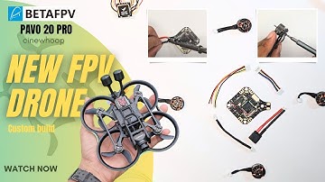 How to Make a Drone at Home | Pavo 20 Pro Cinewhoop |  FPV Build in Kannada | I FLY FPV | Walksnail