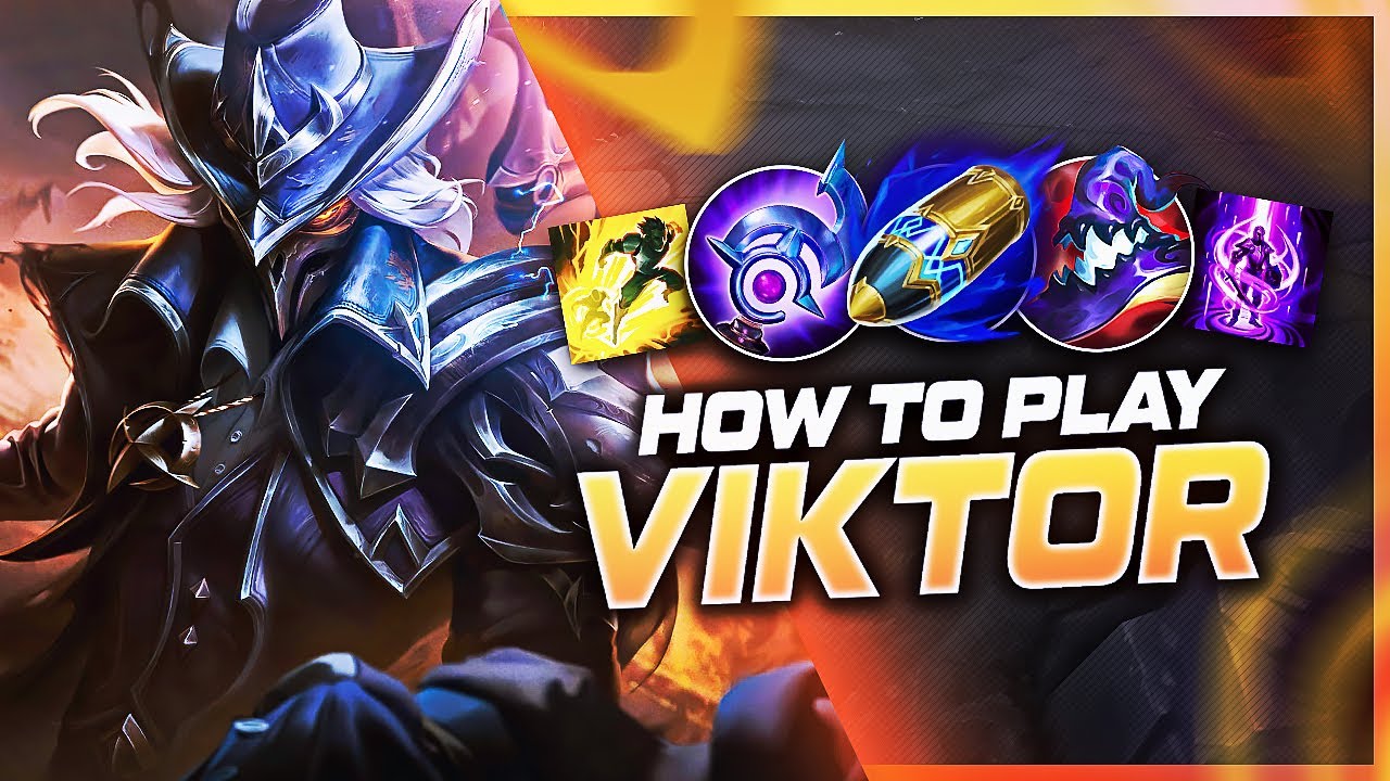 HOW TO PLAY VIKTOR SEASON | BEST Build & Runes | 13 Viktor guide | League of - YouTube