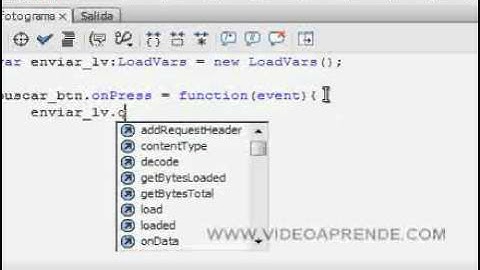 Buscador en Google usando Flash AS2