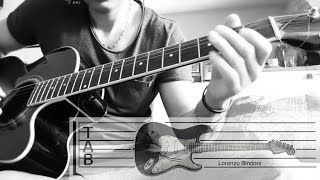 Bathory - Under the Runes (intro) Cover &amp; lesson with Tab By Lorenzo Bindoni