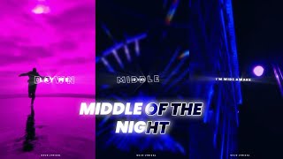 Elley Duhé - Middle of the Night (Lyrics) Status || Whatsapp Status ✨❤️.