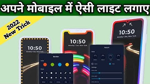 Edge Lighting Effect for Notifications And Incoming Call || For Android Smartphone